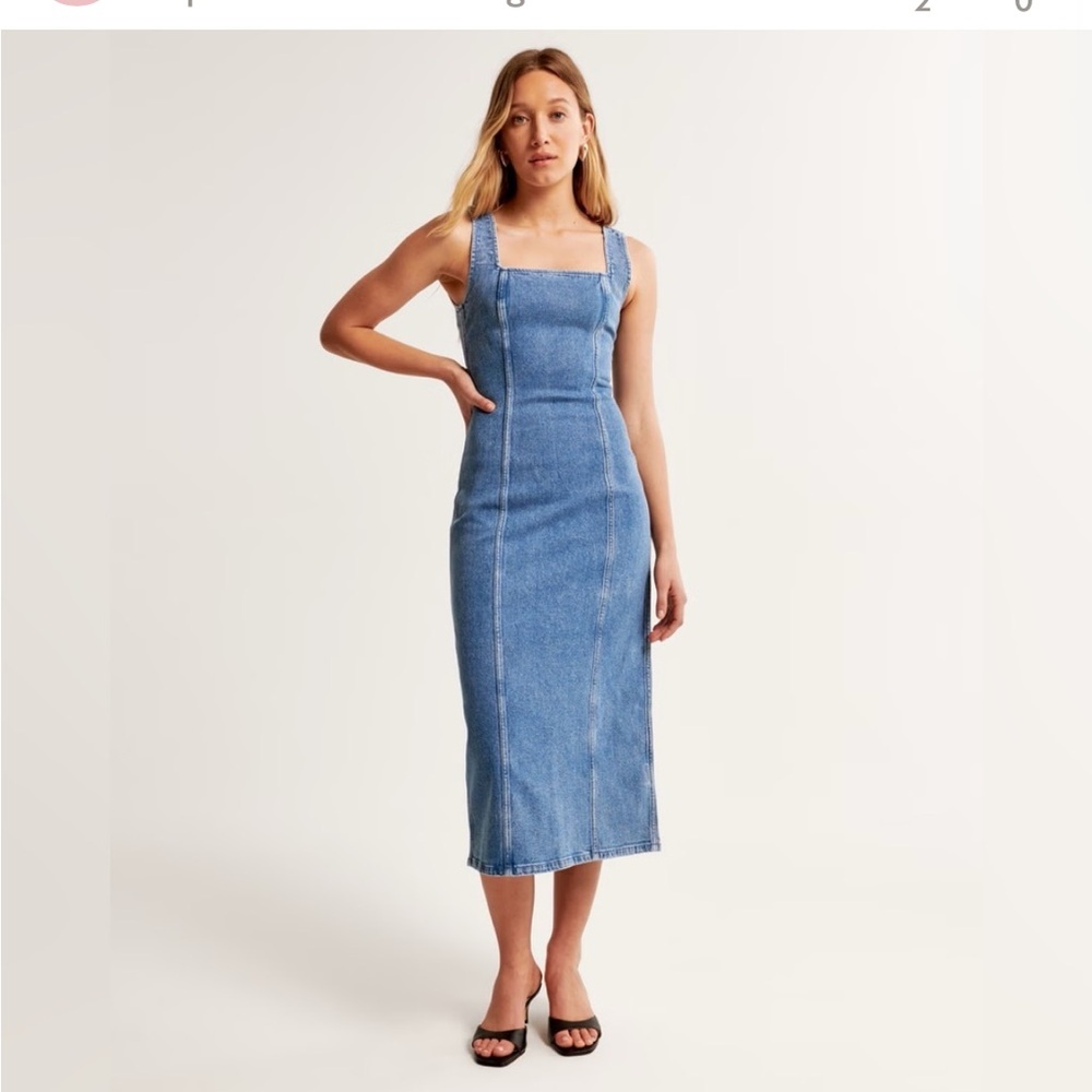 Abercrombie and Fitch denim dress